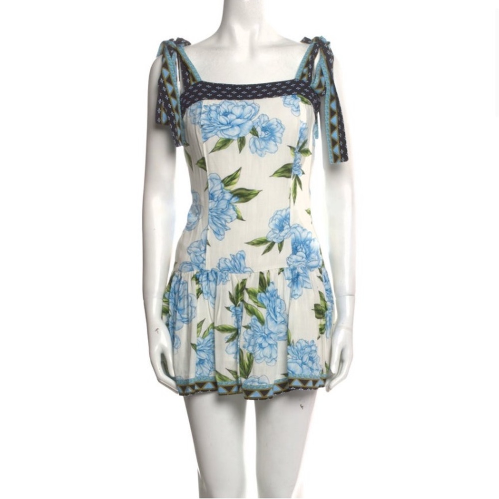 Agua Bendita floral dress